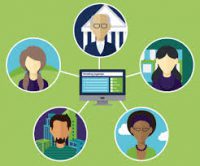 virtual meeting graphic