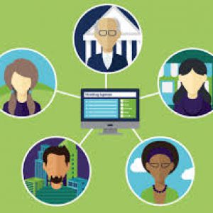 virtual meeting graphic